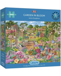 Slagalica Gibsons od 1000 dijelova - Cvjetajući vrt